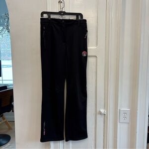 Nebulus women's soft shell ski winter pants black size 40 8/10 EUC